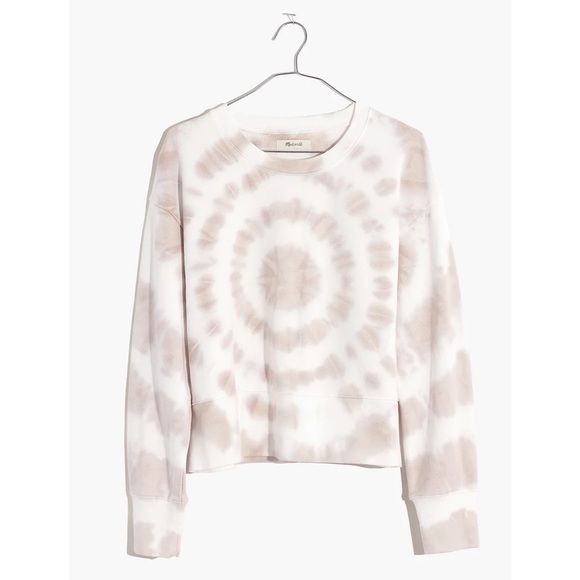 Madewell tie dye crop sweatshirt Clearance